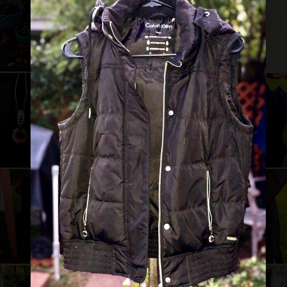 Calvin Klein Puffy Hooded Vest